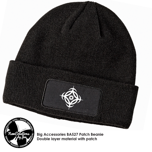 TCR - Beanie Cap with Patch Art