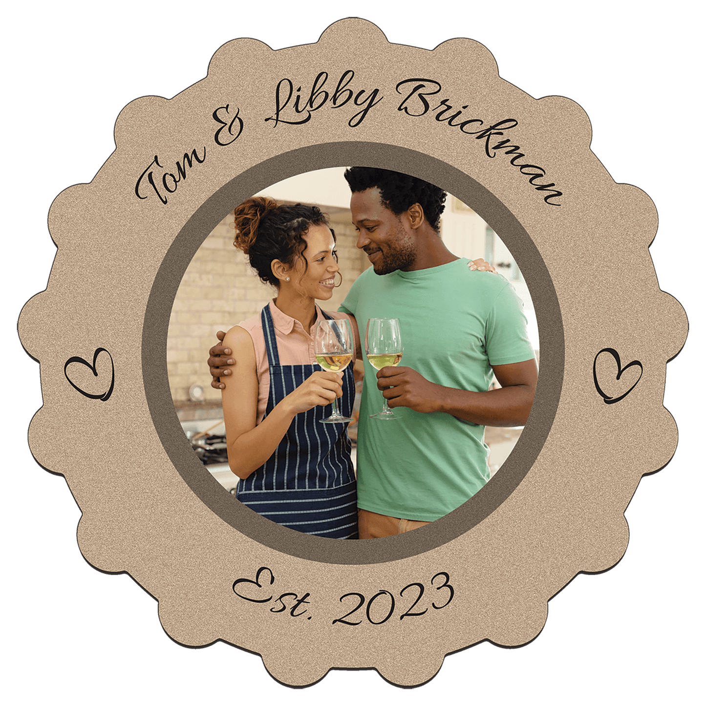 Posavasos con forma de tapa de botella: ¡ideal para aniversarios, despedidas y bodas!