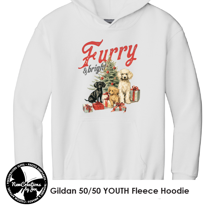 Vintage Christmas Furry & Bright