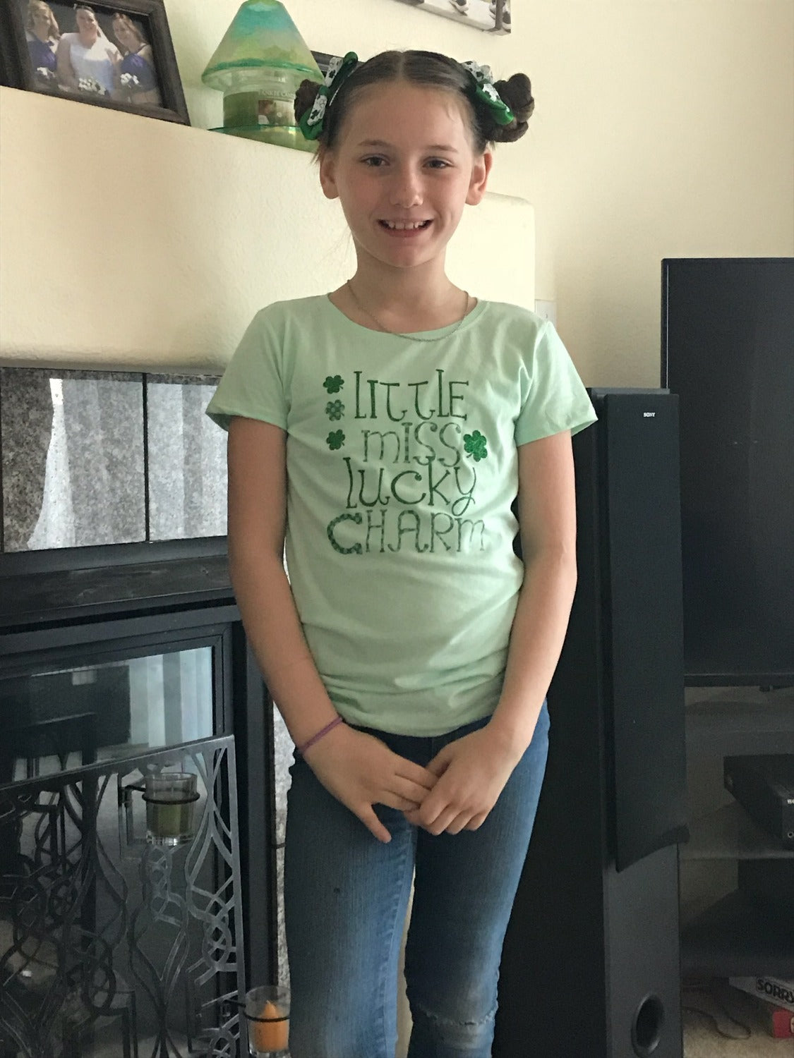 Camiseta de princesa para niña