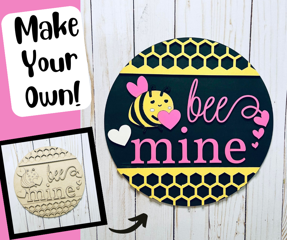 Make Memories Round Layers Sign