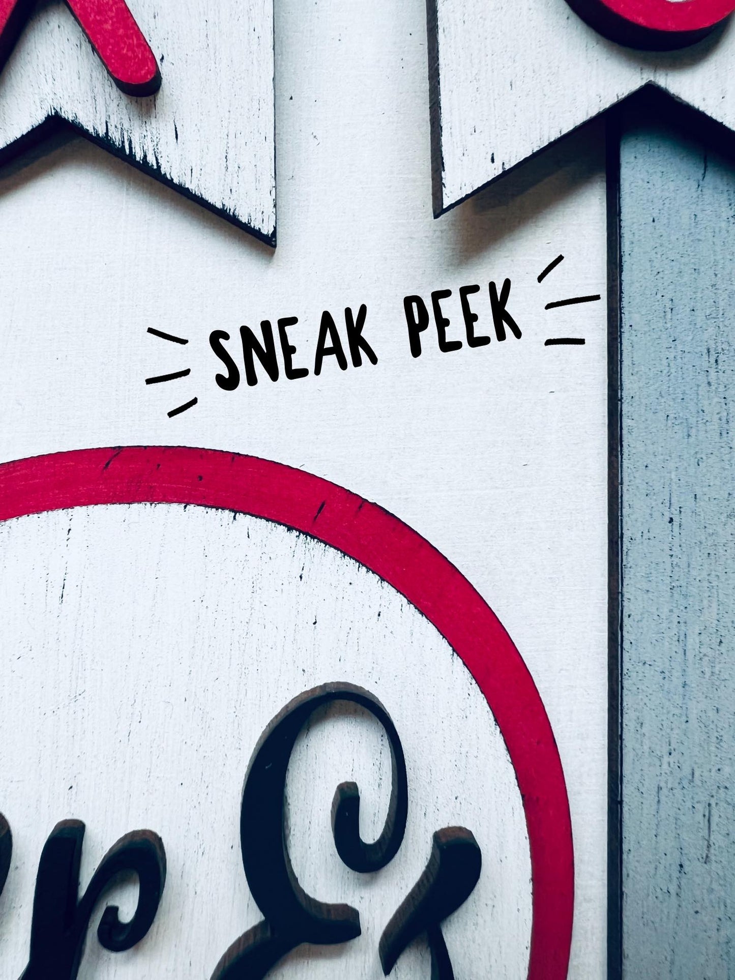 Love Always & Forever Sign Kit - Ready to Paint