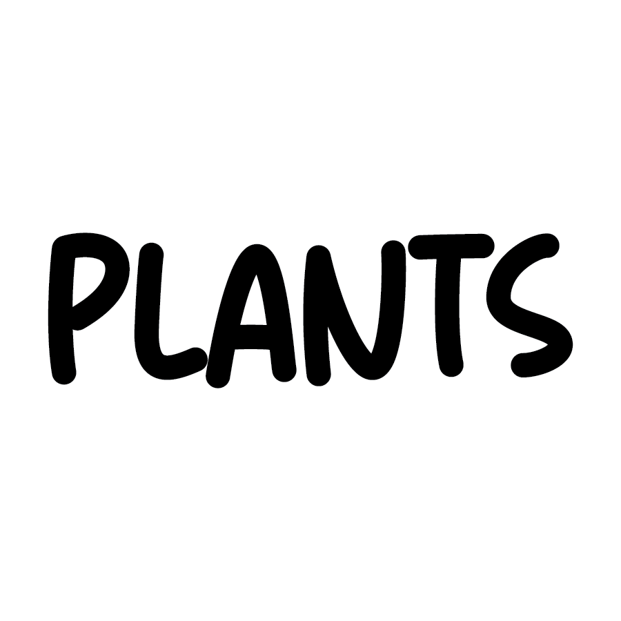 Pegatina "Amantes de las plantas" - Plantas