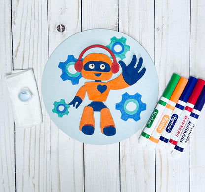 ROBOT - New Creations By Kid's Ready to Paint Kit