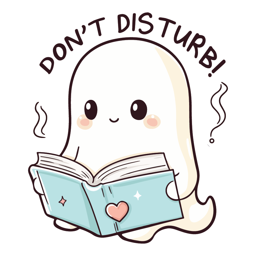 Don't Disturb Ghost Sticker
