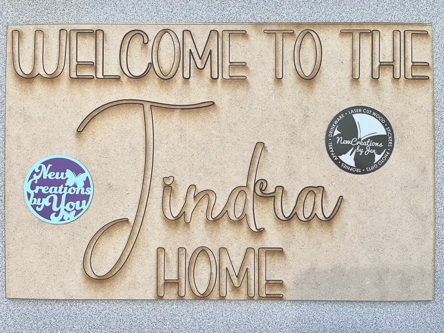 Wood Words and Shapes