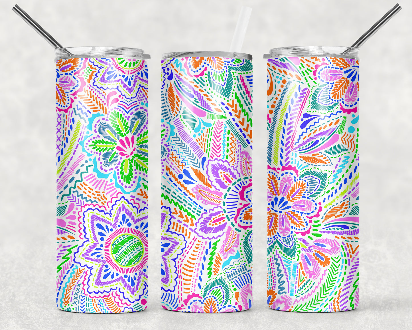 Vaso delgado a todo color - 20 oz - Elige tu diseño