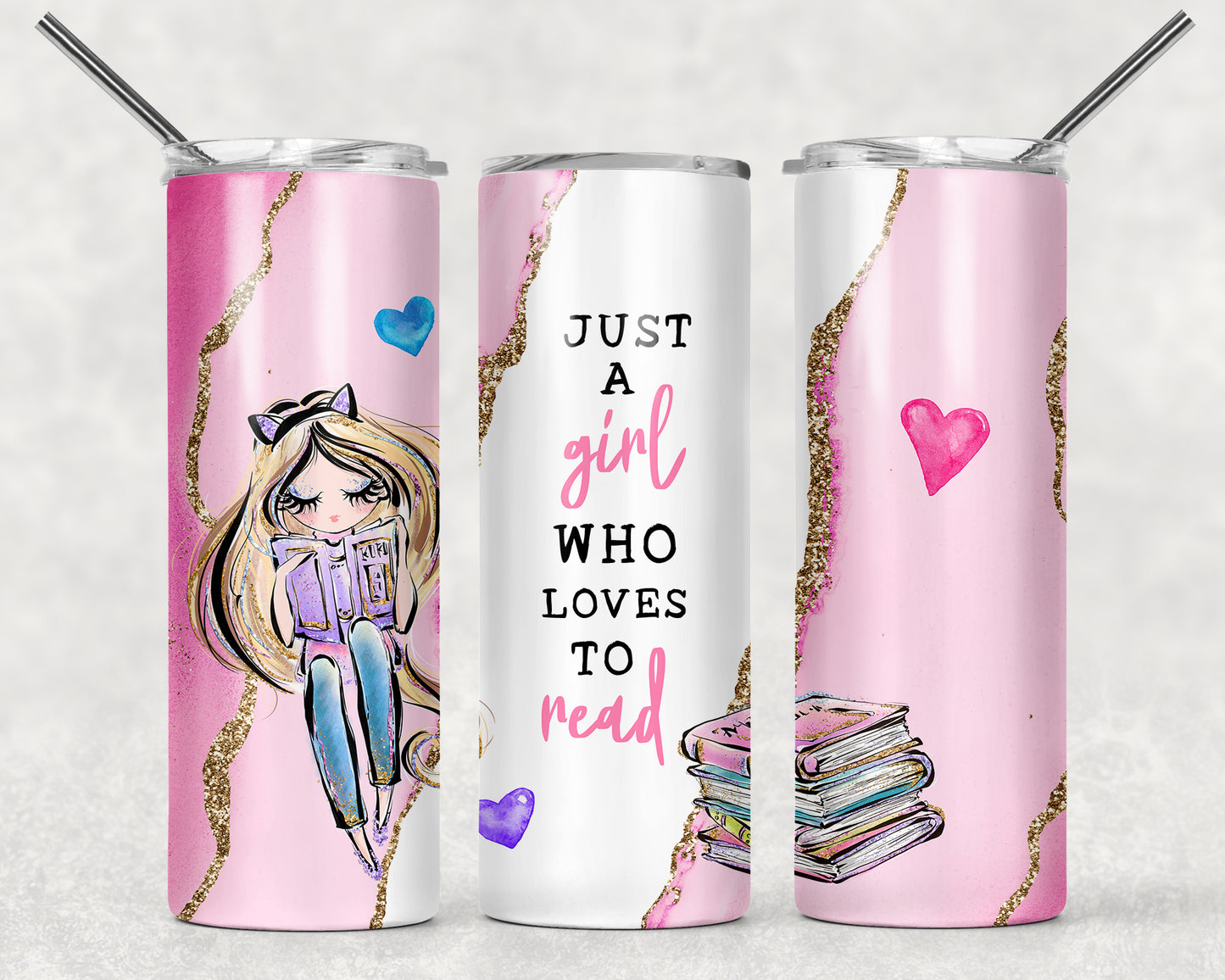 Vaso delgado a todo color - 20 oz - Elige tu diseño