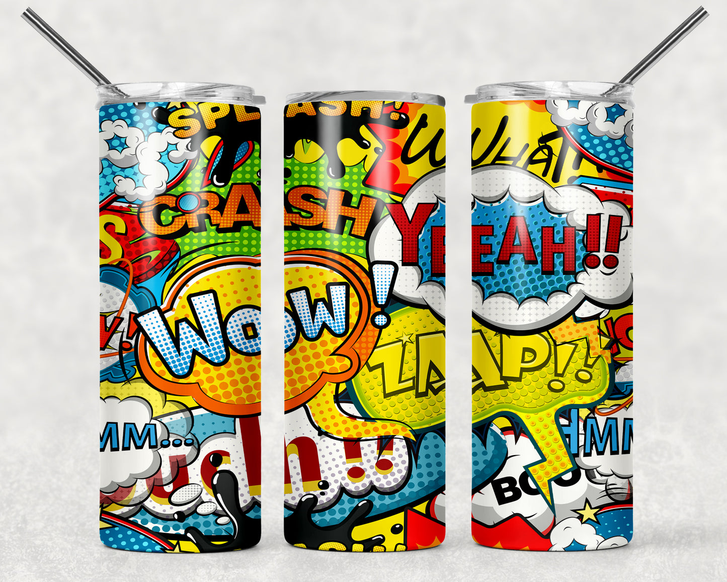 Vaso delgado a todo color - 20 oz - Elige tu diseño