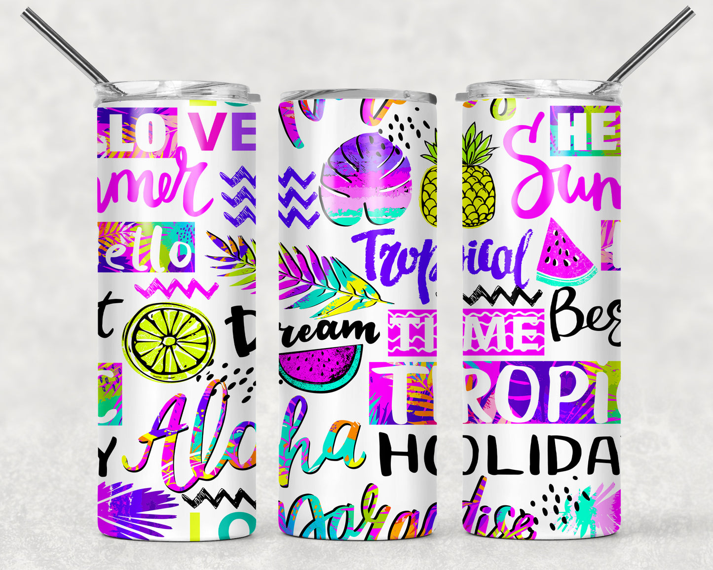 Vaso delgado a todo color - 20 oz - Elige tu diseño