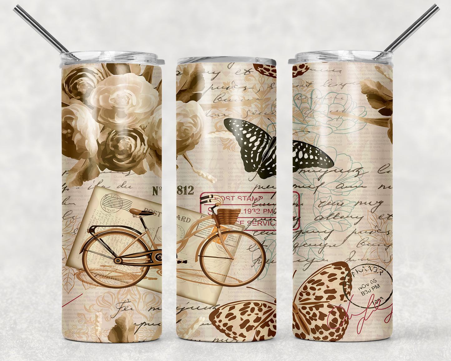 Vaso delgado a todo color - 20 oz - Elige tu diseño