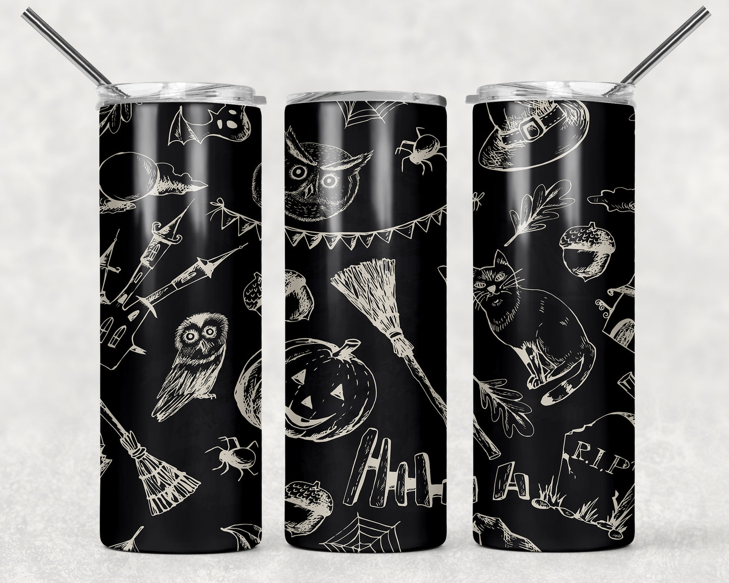 Vaso delgado a todo color - 20 oz - Elige tu diseño