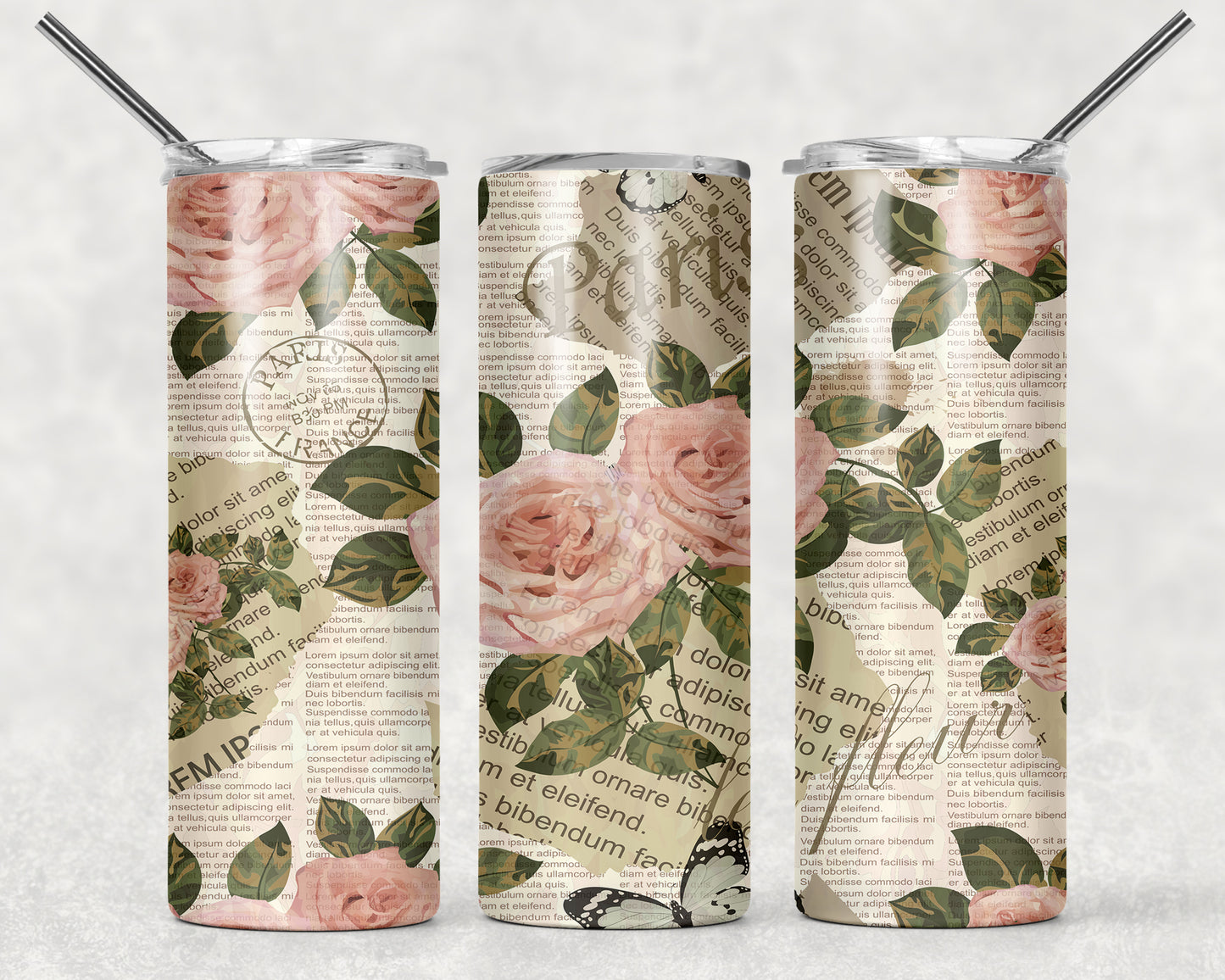 Vaso delgado a todo color - 20 oz - Elige tu diseño