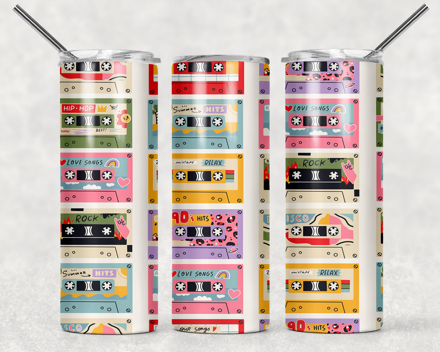 Vaso delgado a todo color - 20 oz - Elige tu diseño