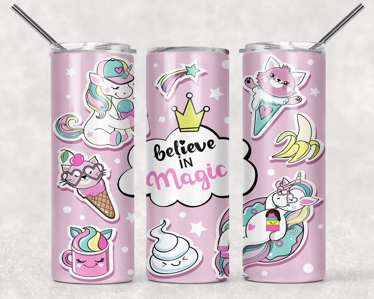 Vaso delgado a todo color - 20 oz - Elige tu diseño