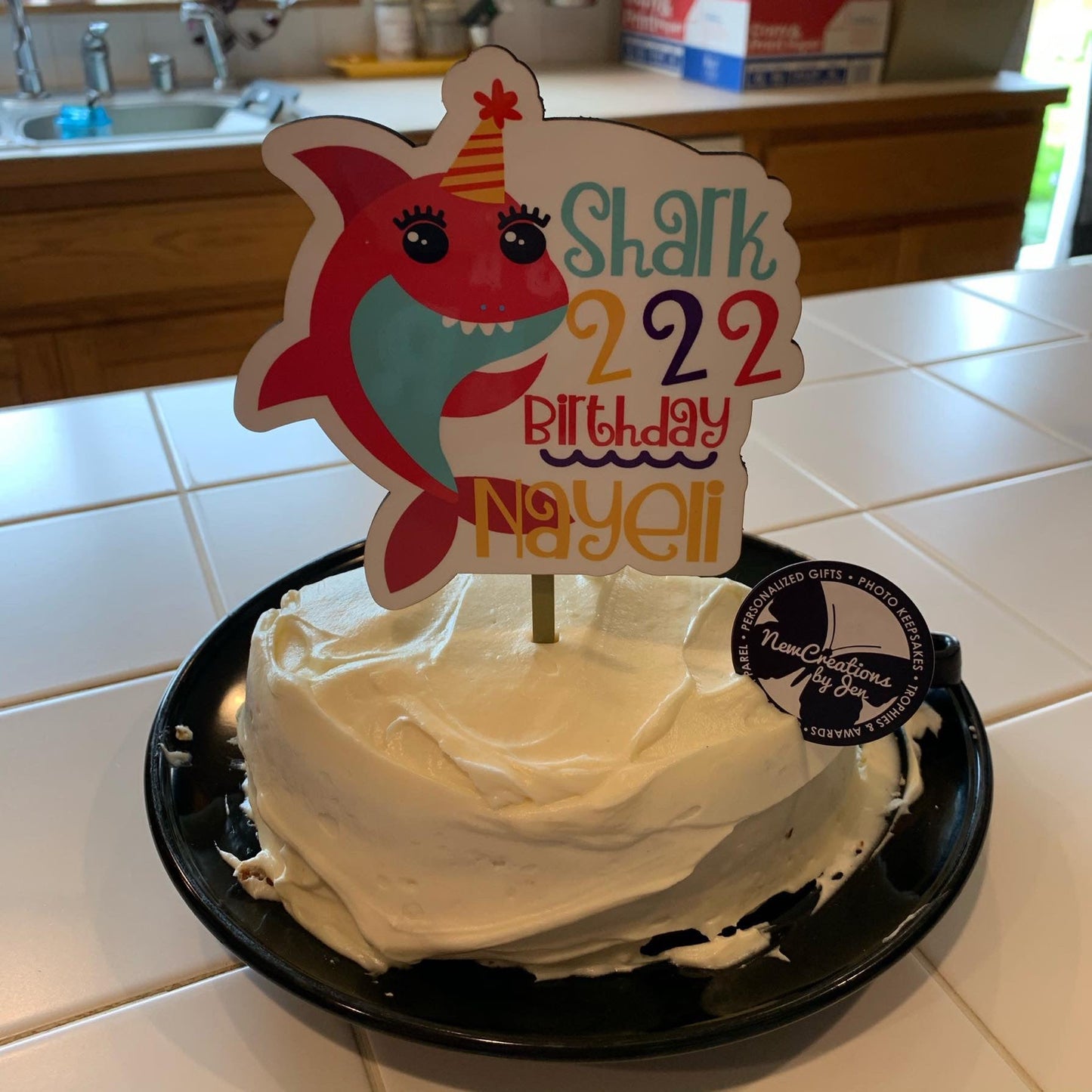 Adornos para tartas: madera, acrílico o a todo color