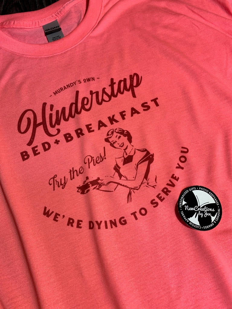 Hinderstap Bed & Breakfast - Wheel of Time Inspired Souvenir Lightweight Tees