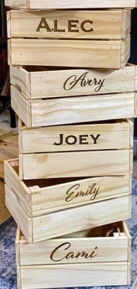 Personalized Gift Crate - Great for Seniors