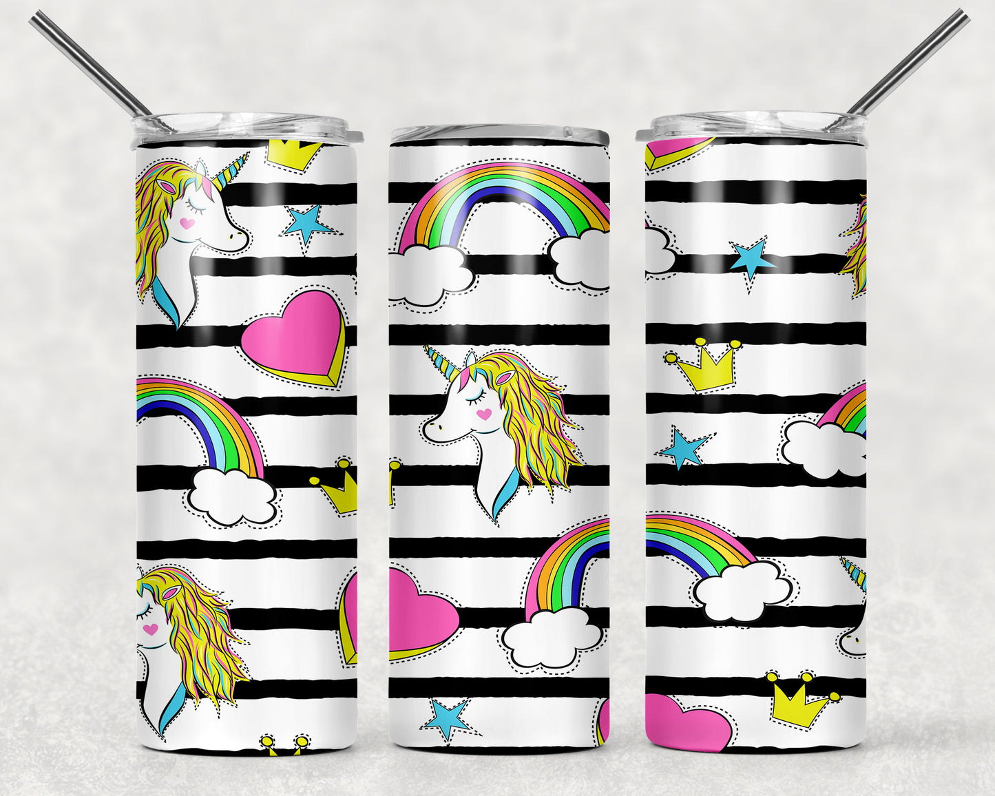 Vaso delgado a todo color - 20 oz - Elige tu diseño