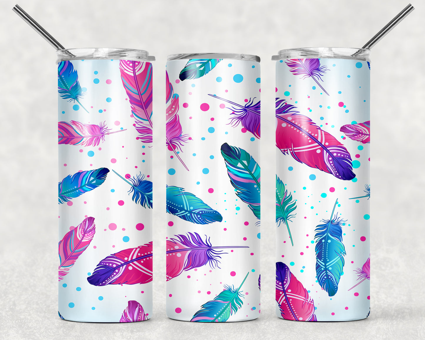 Vaso delgado a todo color - 20 oz - Elige tu diseño