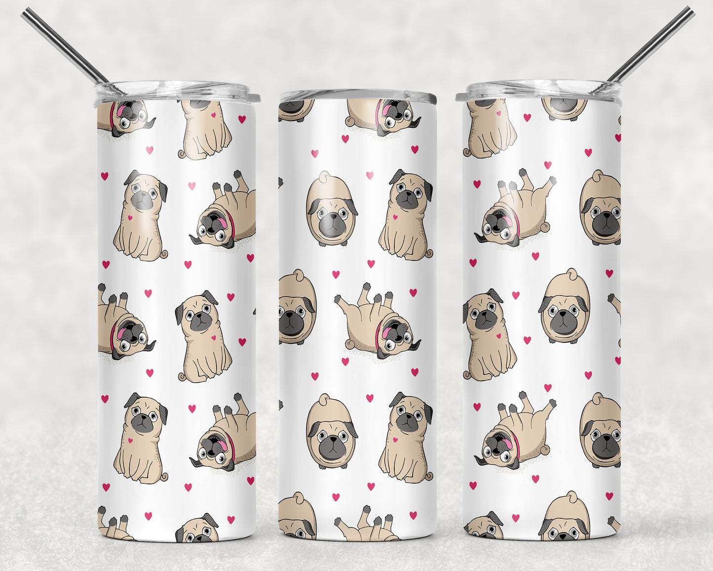 Vaso delgado a todo color - 20 oz - Elige tu diseño