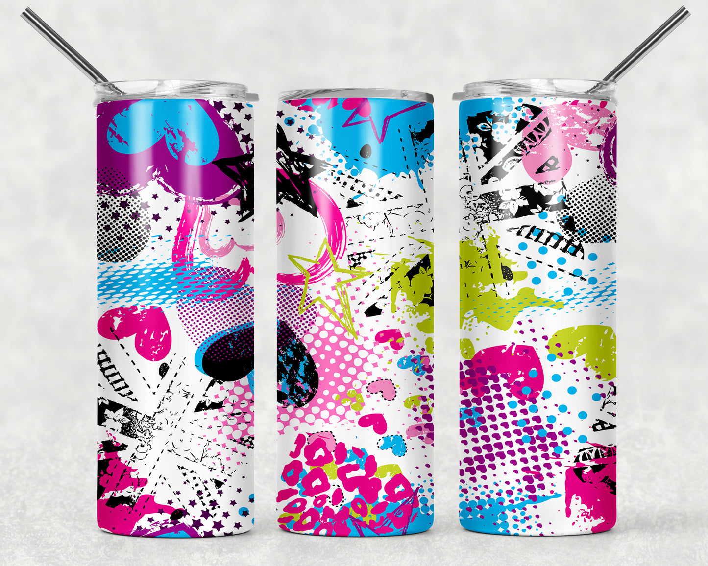 Vaso delgado a todo color - 20 oz - Elige tu diseño