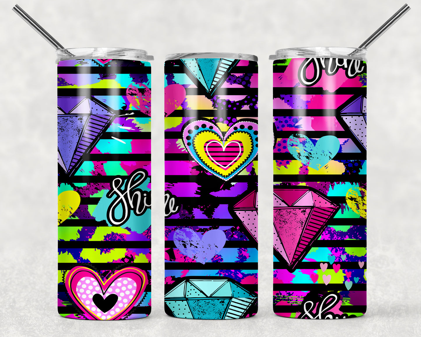 Vaso delgado a todo color - 20 oz - Elige tu diseño