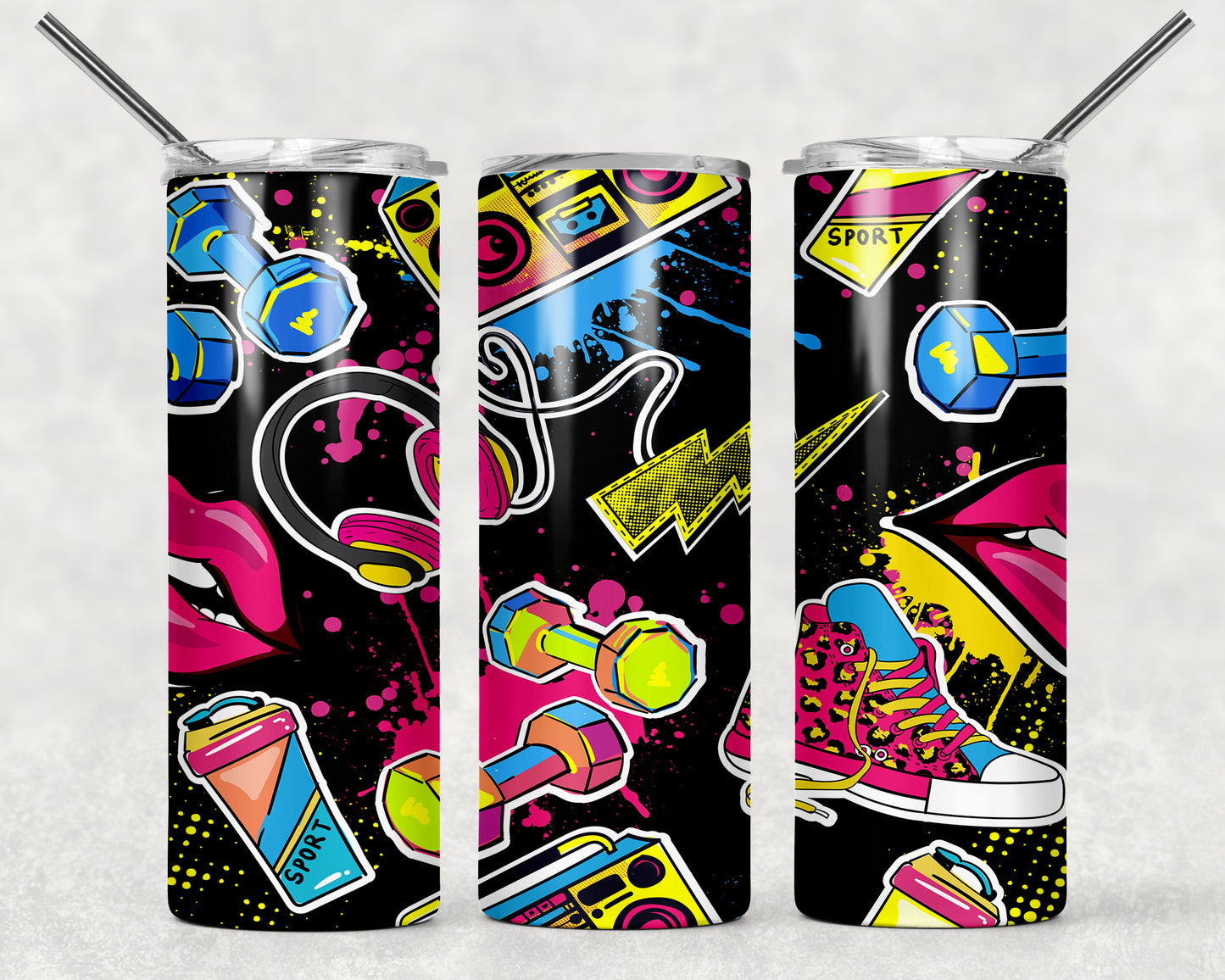 Vaso delgado a todo color - 20 oz - Elige tu diseño