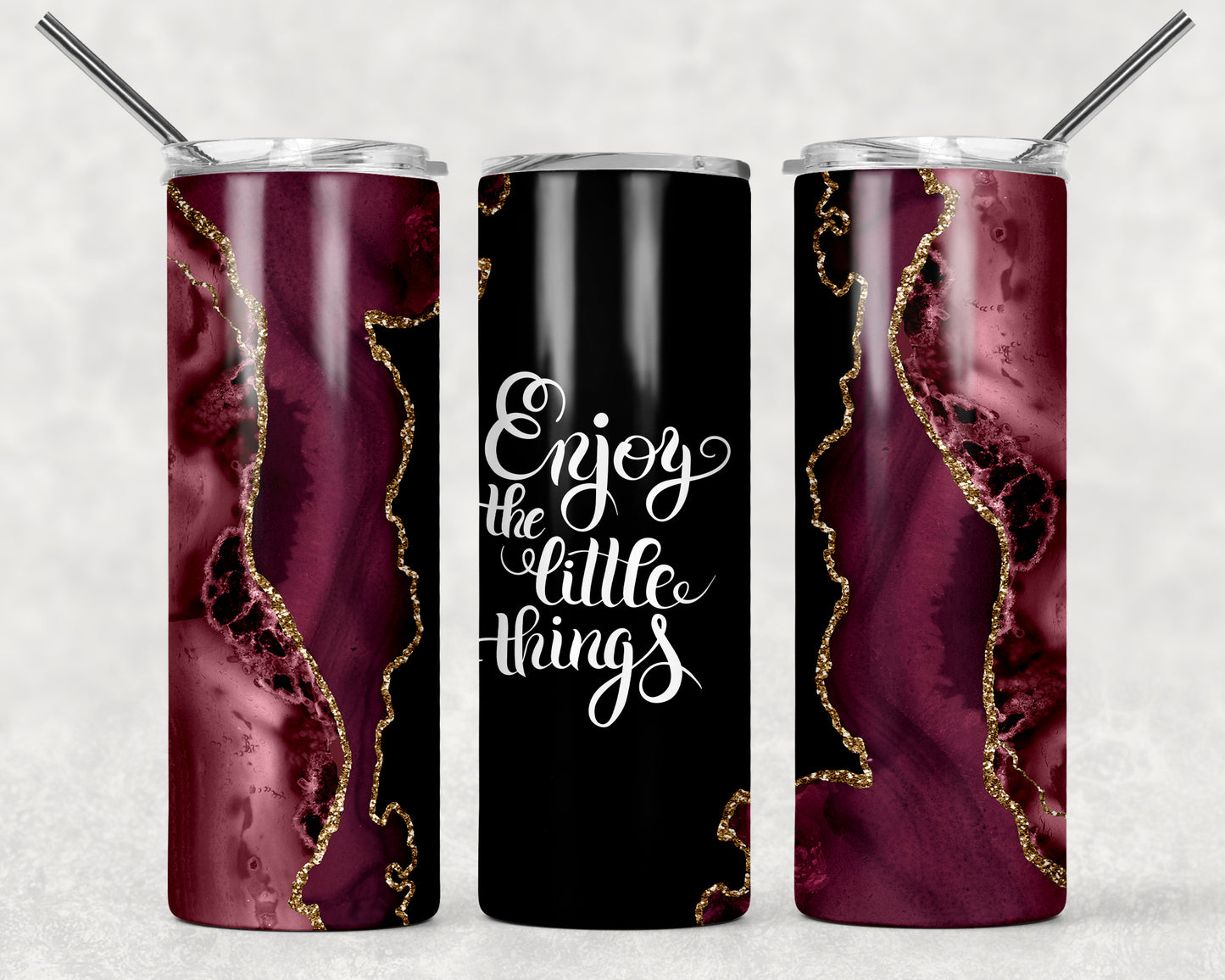 Vaso delgado a todo color - 20 oz - Elige tu diseño