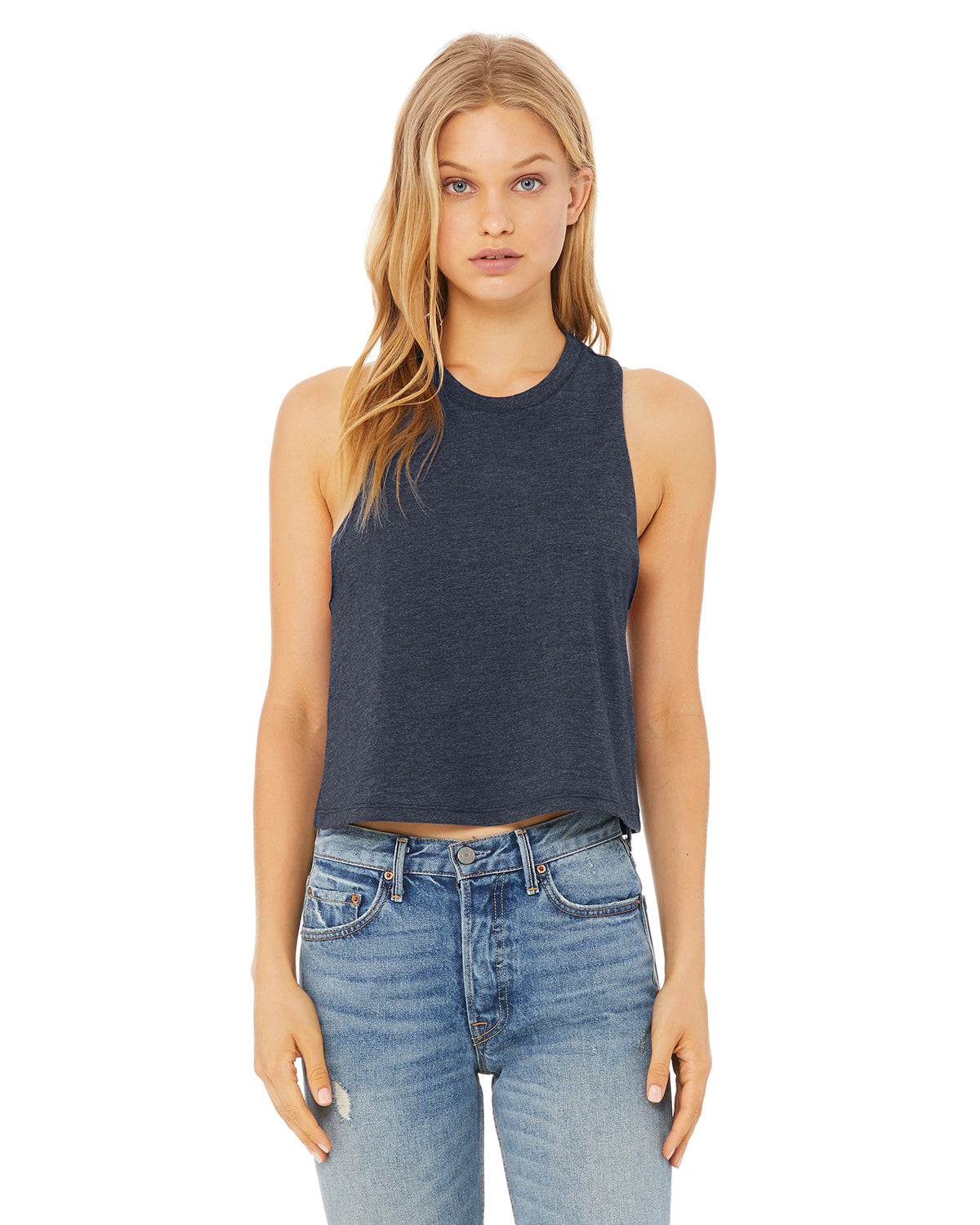 CrossFit Ladies' Racerback Cropped Tank