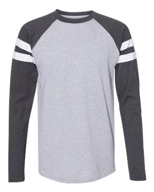 Men's Gameday Mash-Up Long Sleeve Fine Jersey T-Shirt