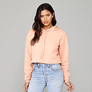 CrossFit BellaCanvas Ladies' Cropped Fleece Hoodie