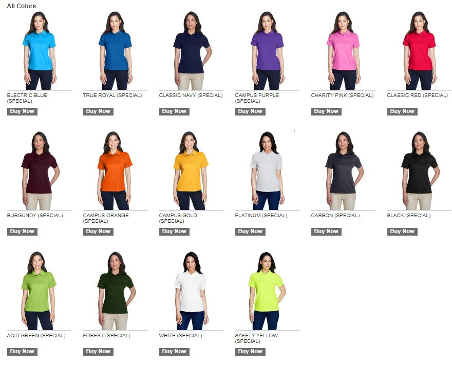 Polo piqué Origin Performance para mujer