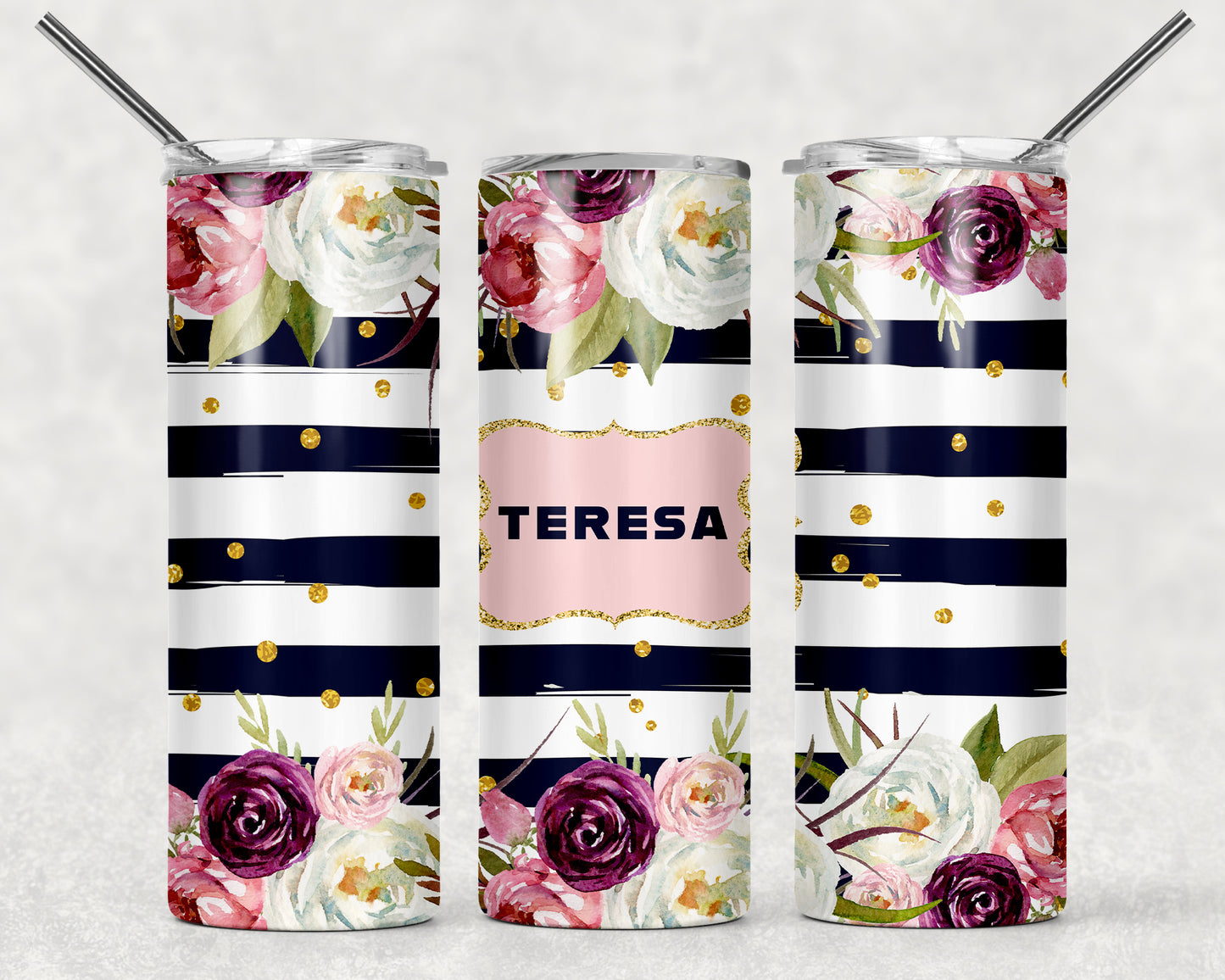 Vaso delgado a todo color - 20 oz - Elige tu diseño