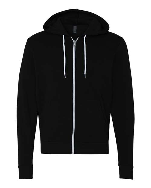 Unisex Sponge Fleece Full-Zip Hoodie - 3739 (SOLIDS)