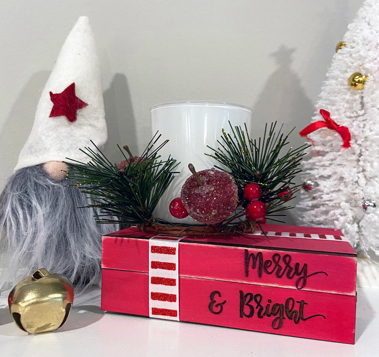 Paquete de bandejas escalonadas de estilo rústico