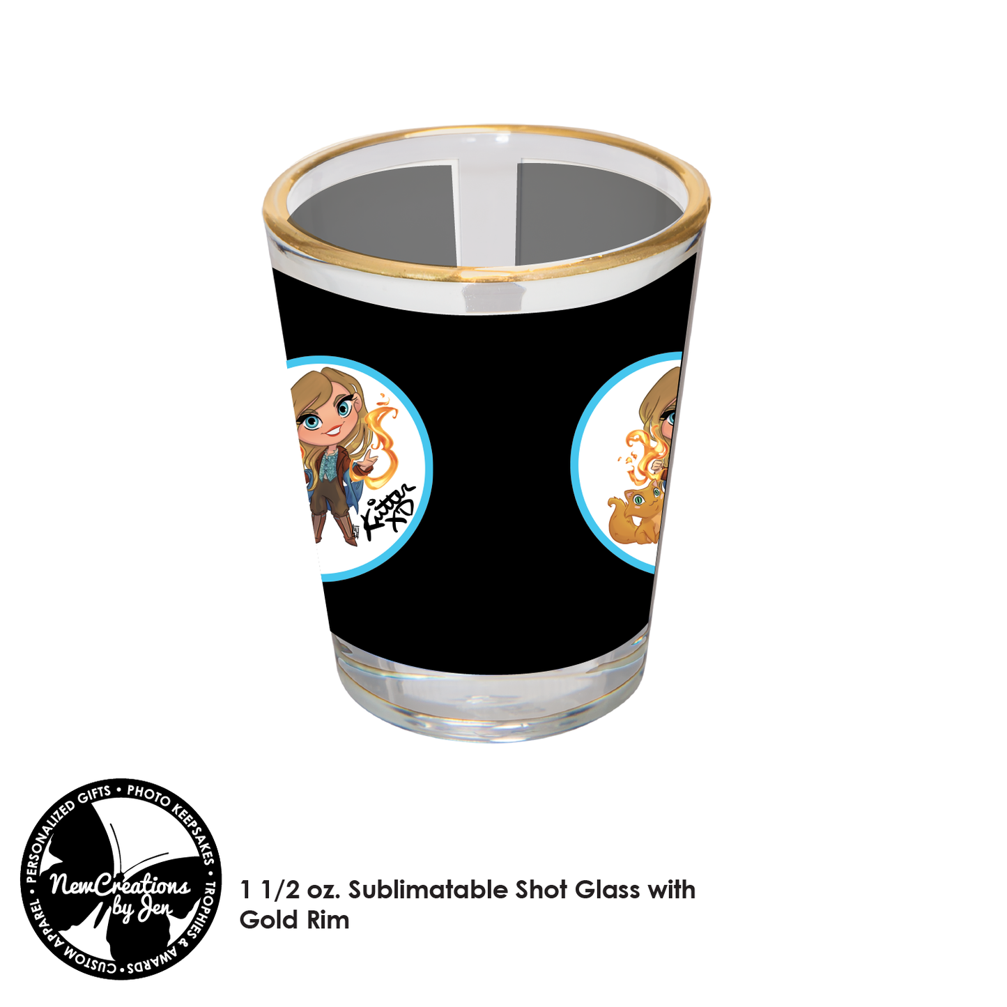 Vaso de chupito Kritter XD