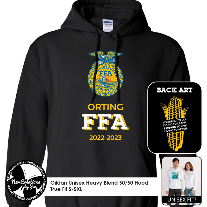 FFA Unisex Basic Hooded Sweatshirt