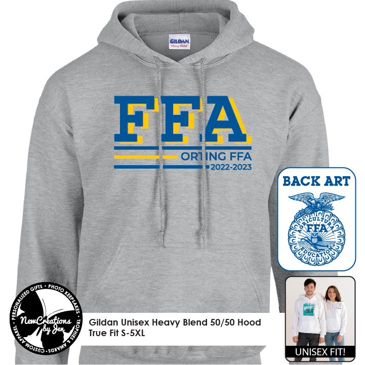 FFA Unisex Basic Hooded Sweatshirt