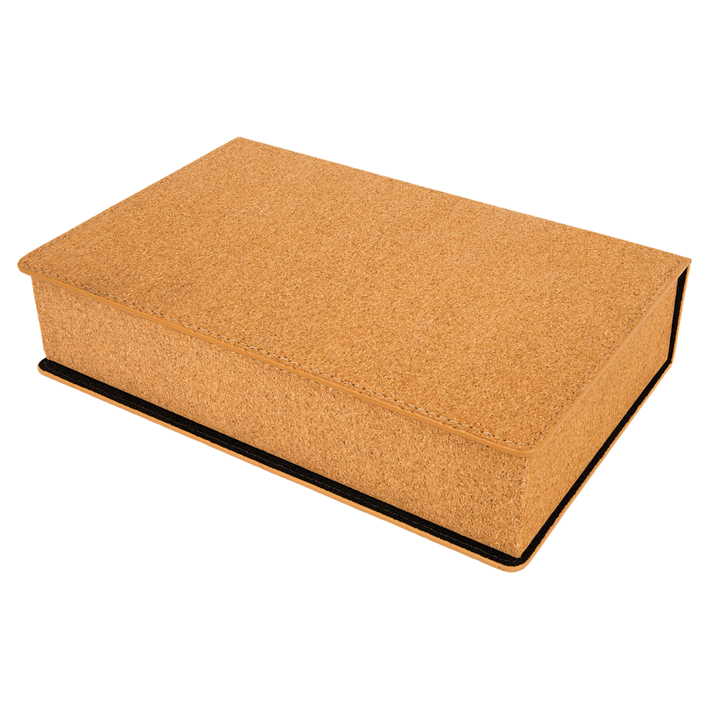 Set de regalo de frasco de cuero sintético grabable con láser