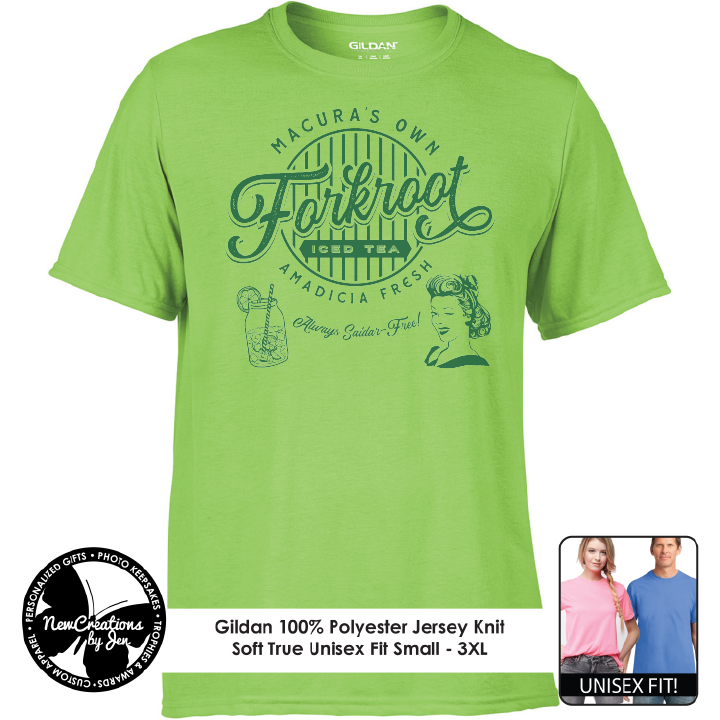 Forkroot Iced Tea - Wheel of Time Inspired Souvenir Lightweight Tees