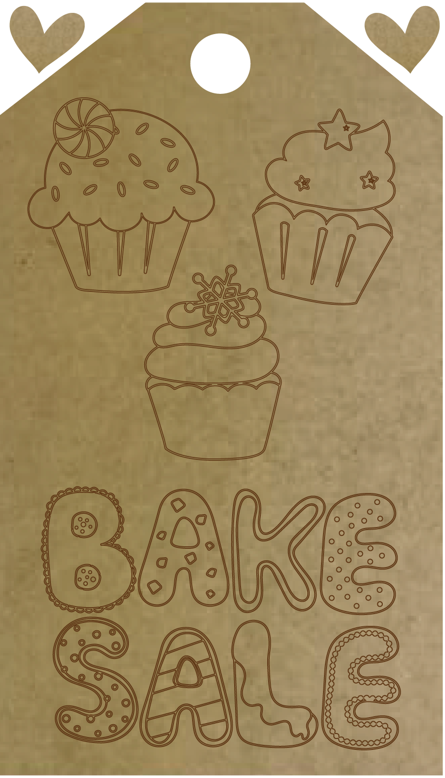 ADORABLE Door Hangers - Ready to Paint