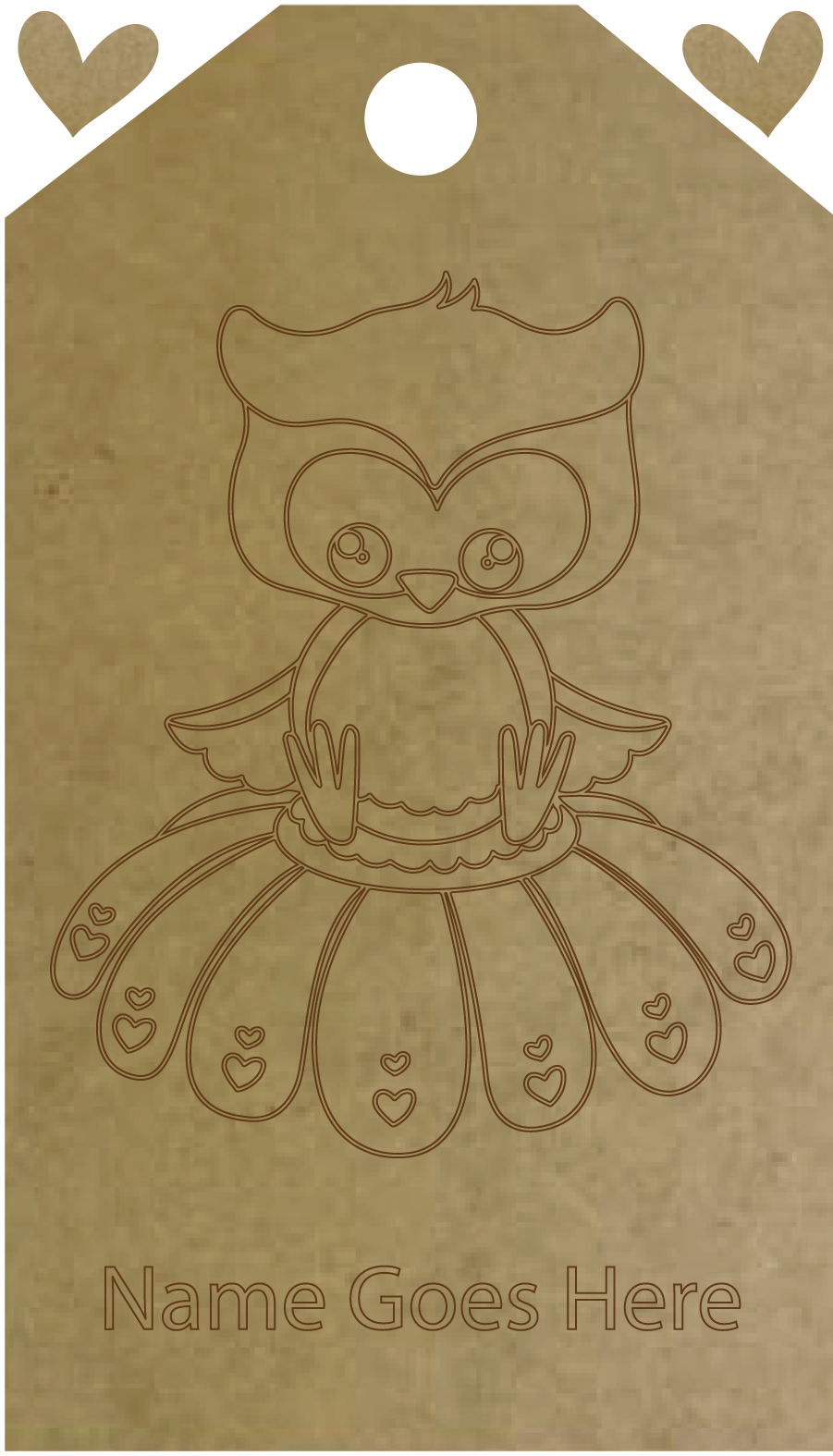 ADORABLE Door Hangers - Ready to Paint