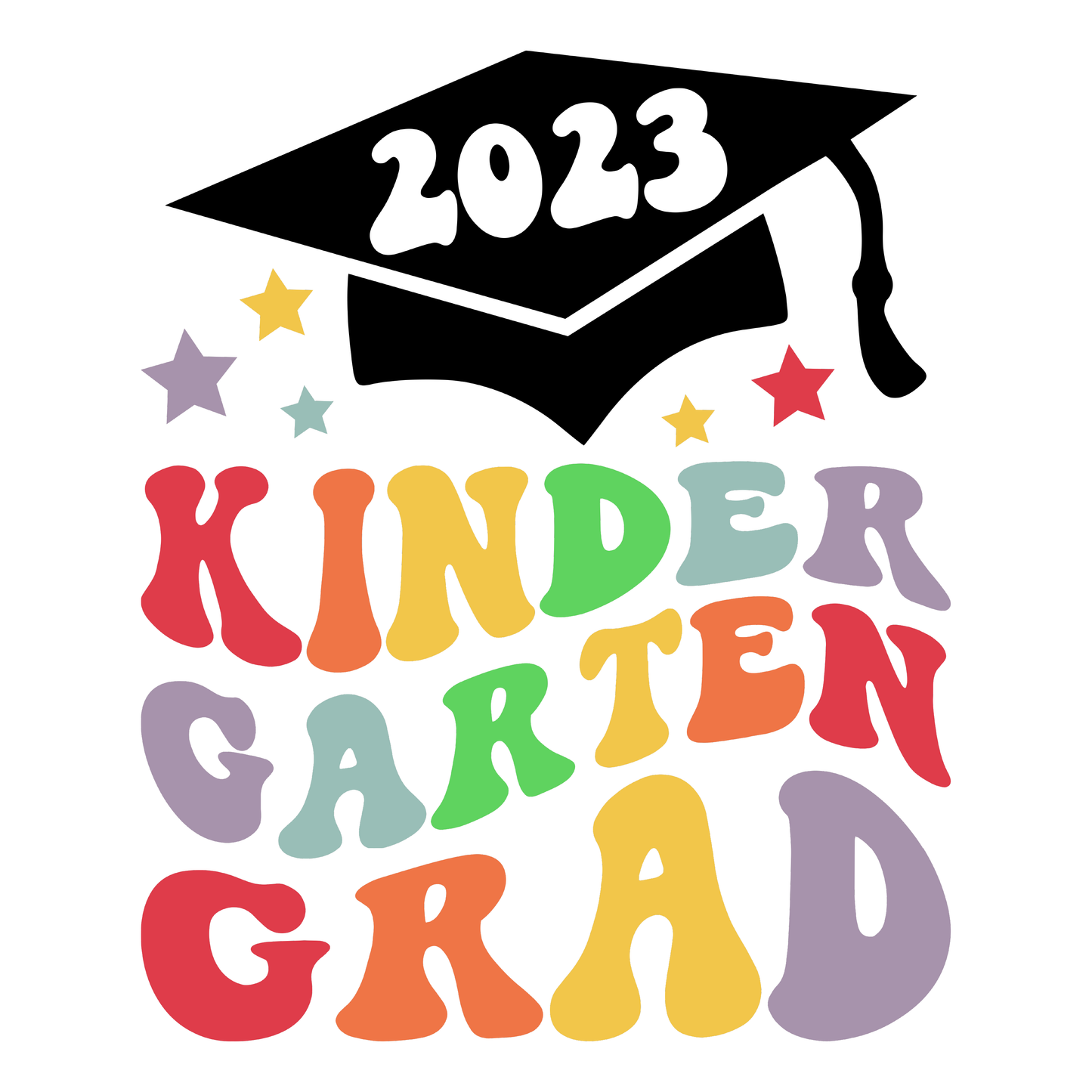 Camiseta de graduación de jardín de infantes