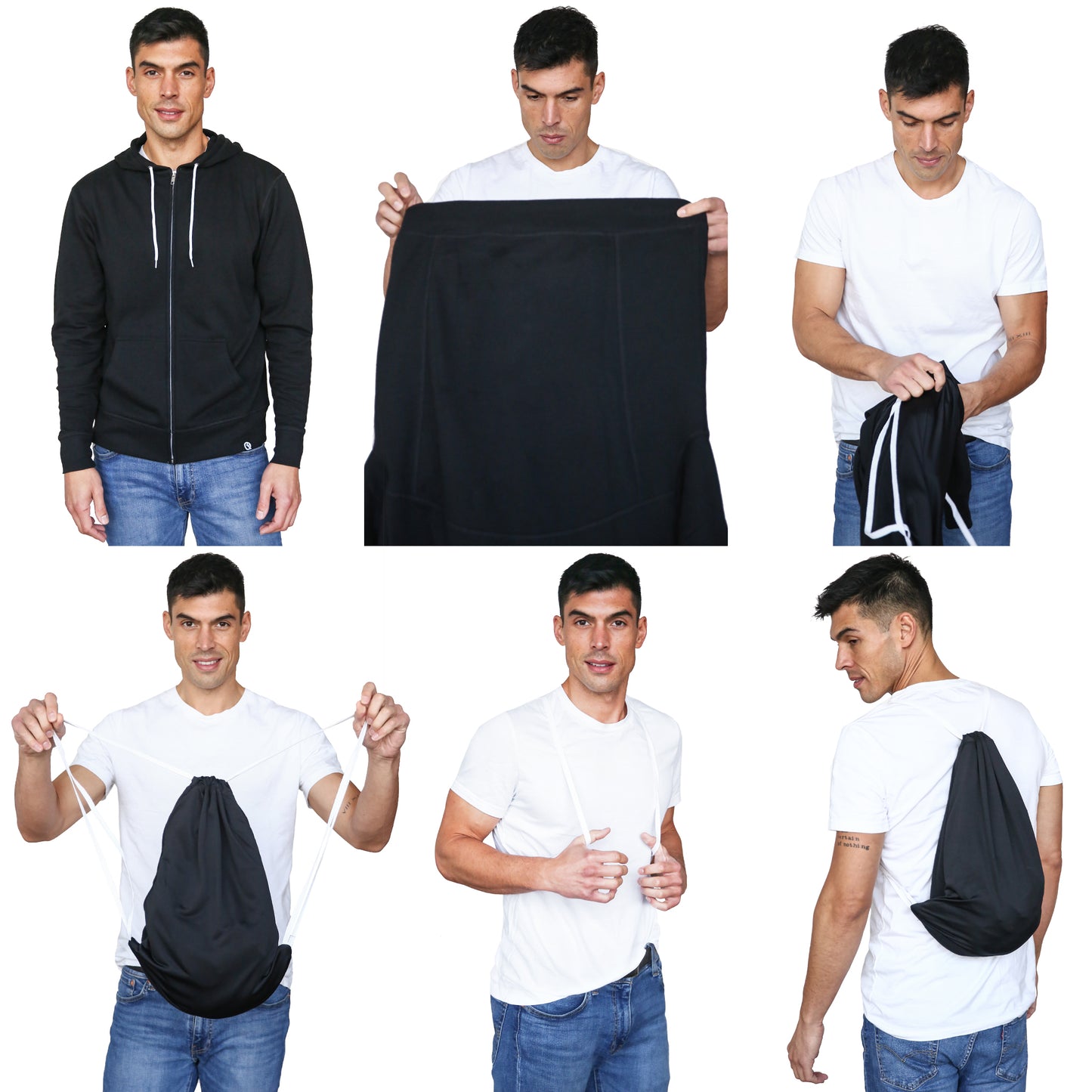 OHSTRACK - Quikflip - 2-in-1 Hero Hoodie Lite Full-Zip