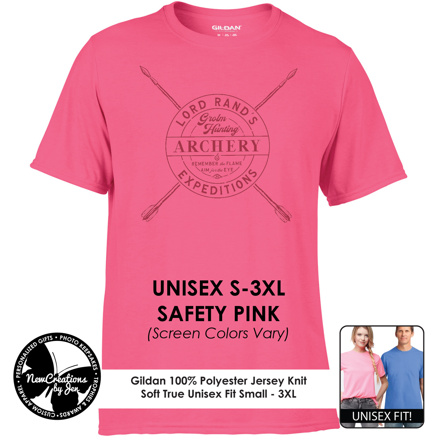 Lord Rand's Archery Expeditions - Wheel of Time Inspired Souvenir Lightweight Tees