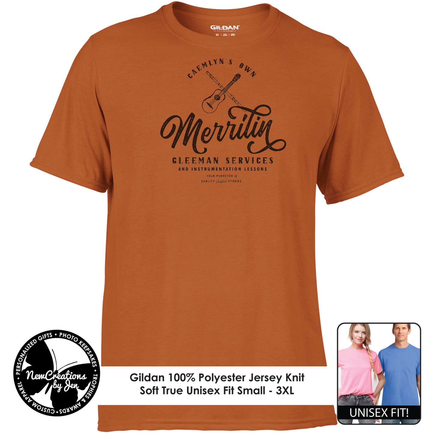 Merrilin Gleeman Services - Wheel of Time Inspired  Souvenir Lightweight  Tees