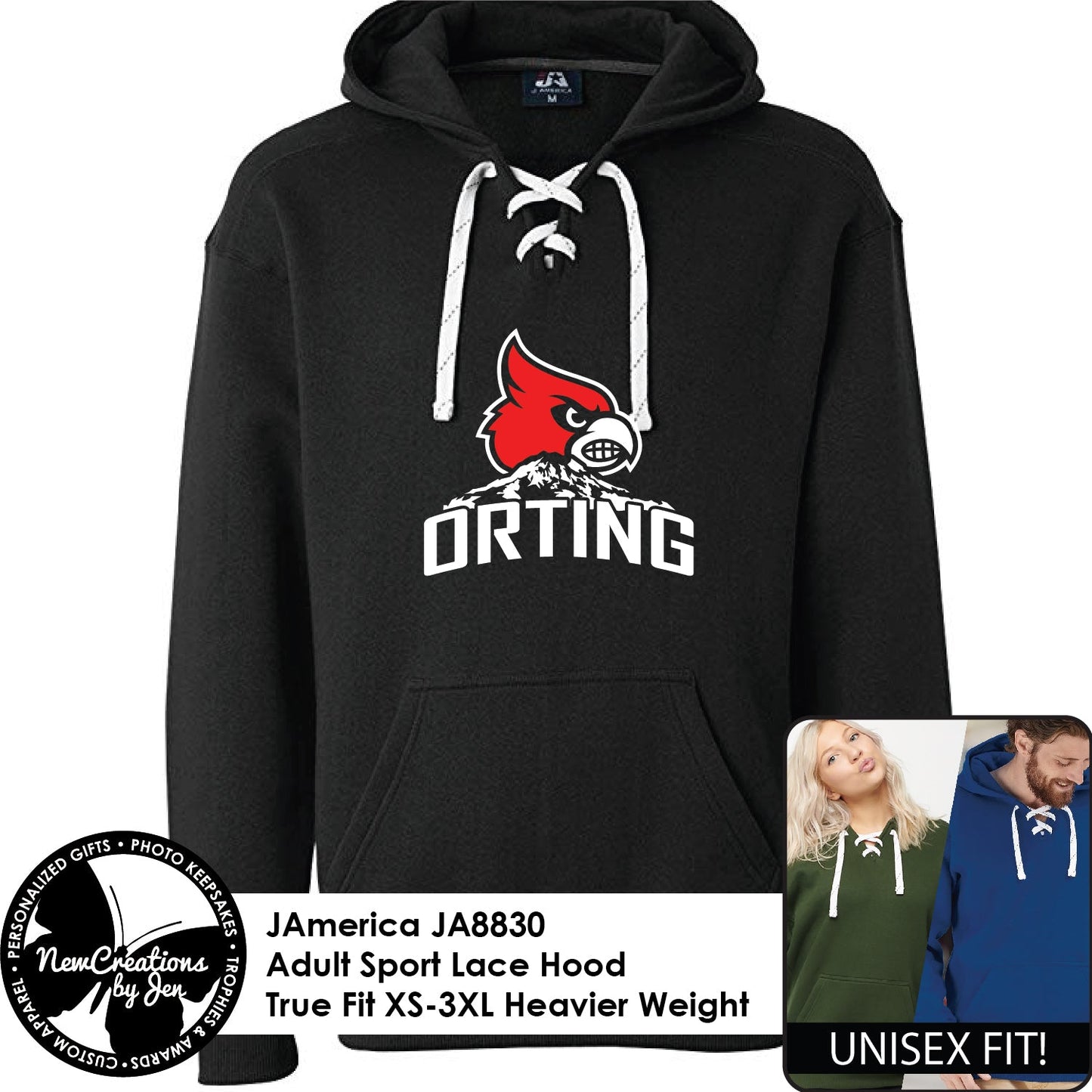 PG2023 Premium Sport Lace Hoodie - JAmerica