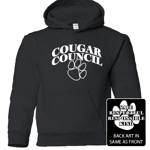 OES Cougar Council Hooded Sweatshirt