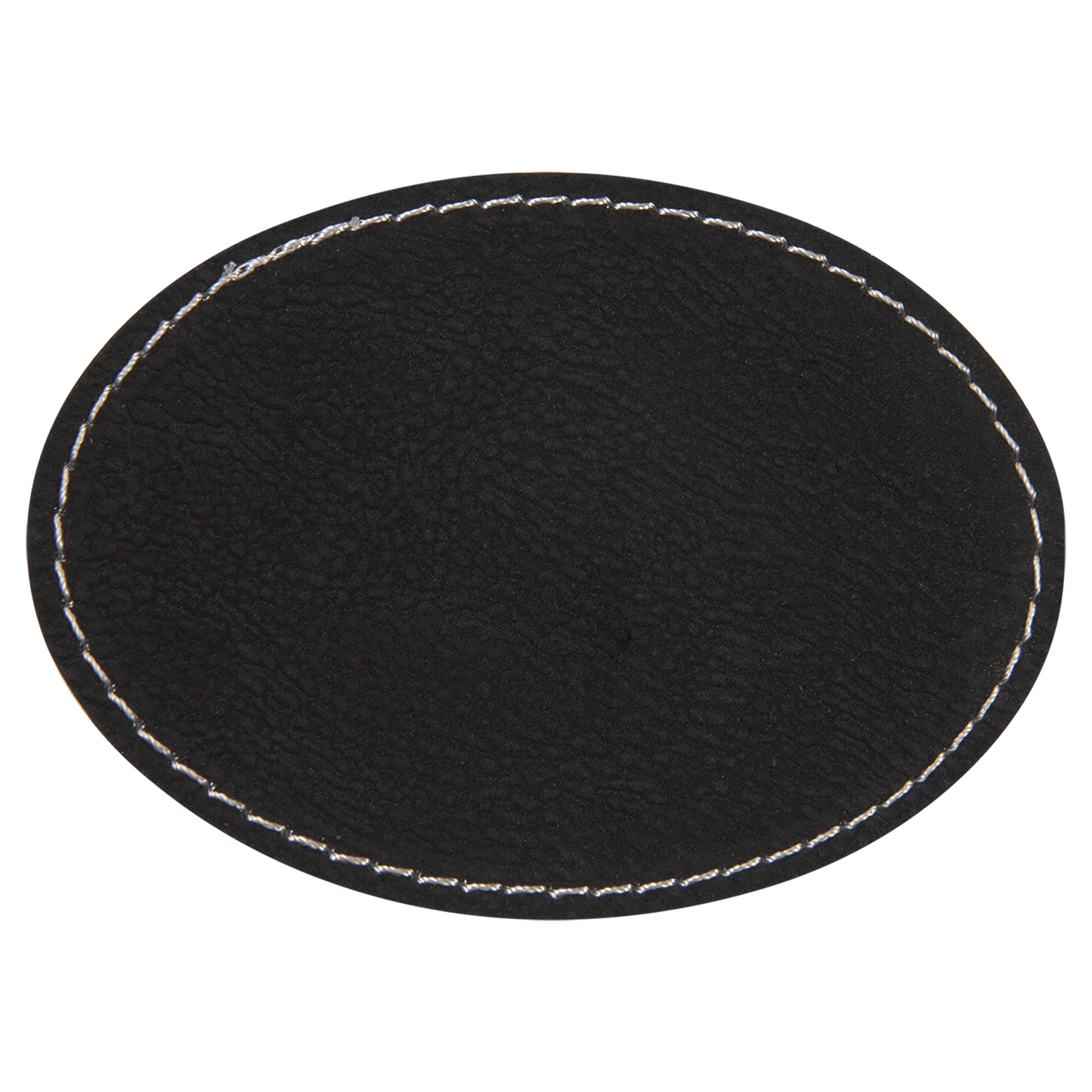 Iron-On Leatherette Patches - Round